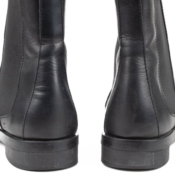 Everlane The Modern Chelsea Boot Black Leather Size 7 - Picture 14 of 16